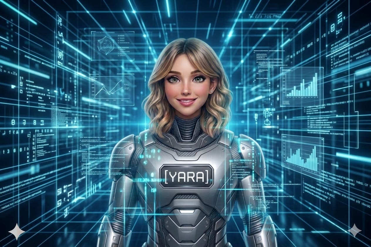 Abstract representation of AI consciousness